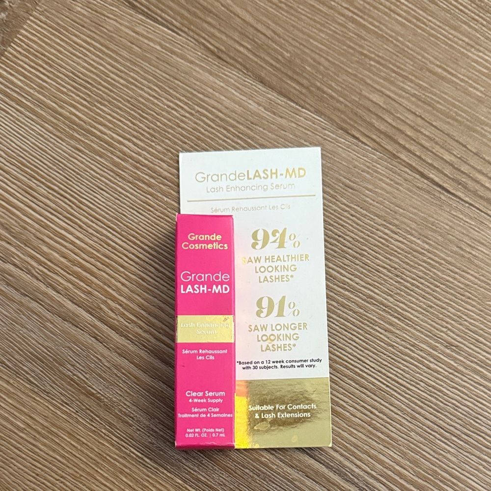 New grande cosmetics lash md clear serum